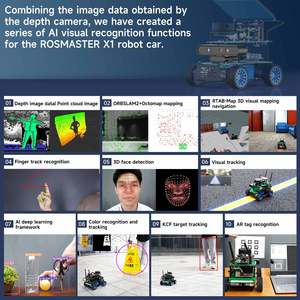 配备高性能激光雷达和深度摄像头的ROSMASTER X1可实现复杂的AI功能 - Product Image 6