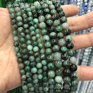 Groothandel Echte Natuurlijke Edelsteen Groene Zambian Emerald Stone Kralen - Product Image 2