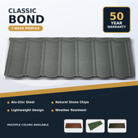 Toiture Métallique Milano Couleur Personnalisée en Aluminium et Zinc pour Projets d'Appartements et Résidentiels avec Protection Contre les Intempéries