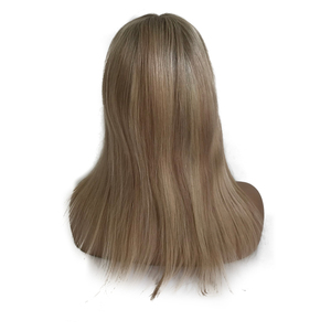 Mono Top 100% capelli umani vergini brasiliani naturali evidenziano <span class=keywords><strong>parrucca</strong></span> piena di pizzo da <span class=keywords><strong>donna</strong></span> con PU aromed - Product Image 3