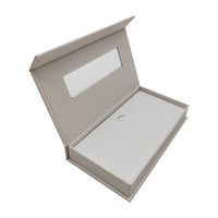 Paquet de faux ongles vides de luxe personnalisé boîte cadeau magnétique boîte d'emballage de pointe d'ongles artificiels fantaisie à presser
