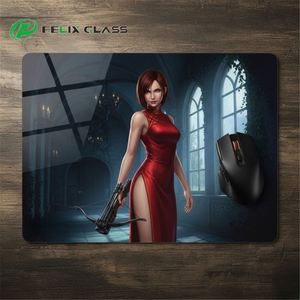 Waterproof Easy Clean Glass <b>Mouse</b> Pad Felix Glass - Product Image 5