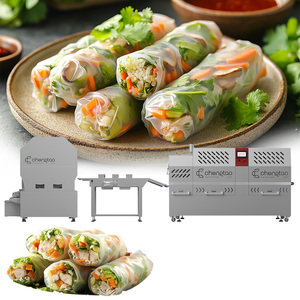 Hot Sale <strong>Spring</strong> Roll <strong>Machine</strong> / <strong>Spring</strong> Roll Wrapper Making <strong>Machine</strong> / <strong>Spring</strong> Roll Sheet Making <strong>Machine</strong> - Product Image 1