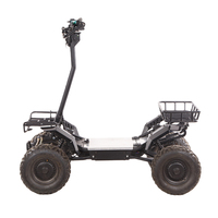 Scooter Eléctrico Todoterreno Plegable de Alta Resistencia para Adultos, 4X4, para Granja y Caza, 30ah 60V 4000W, Fabricado por el Fabricante