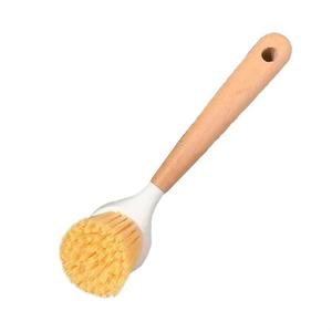 Cepillo para Lavar Platos con Mango de Madera, No Daña las Ollas, para Lavavajillas de Cocina, Uso Doméstico - Product Image 4