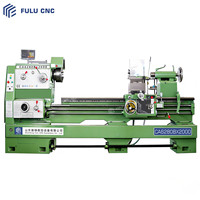 Tournage CNC robuste à banc déporté FULU CA6280B-2000 380V Garantie 1 an 12-1400 tr/min Porte-outil de coupe de 2000 mm pour l'ingénierie