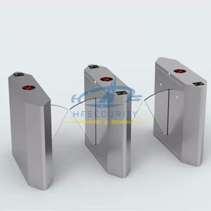 HFSecurity Nhà Máy Thép Không Gỉ Cửa Quay Touchless Tốc Độ Cổng Đối Với Lobby An Toàn Nơi Công Cộng Thông Tin Với Phần Mềm SDK - Product Image 3