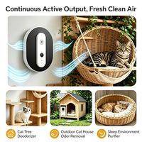 Désodorisant intelligent pour animaux de compagnie, vaporisateur automatique avec mode capteur pour litière de chat, fournitures pour animaux, élimination des odeurs