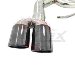 Échappement arrière Vortex en acier inoxydable 304 Valvetronic pour BMW X3 X4 M40i G01 G02 3.0T B58 avec embouts noirs quadruples - Product Image 5