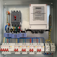 Armoire de distribution basse tension 0-1600A pour éclairage industriel, coffret électrique extérieur pour chantier de construction