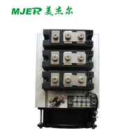 Modul Thyristor MTC160A1600V 3pcs MTC dengan heatsink dan kipas MTC160A1600V set thyristor