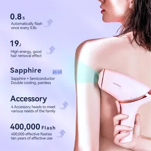 400000 Flashes Painless Ipl Sapphire Hair Removal Best Ipl Laser Hair Removal Skin Rejuvenation Sapphire