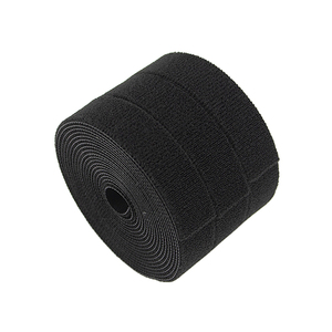 <strong>Black</strong> Back To Back Velcro <strong>Tape</strong> Colorful Self-adhesive Reusable Fastening <strong>Hook</strong> <strong>and</strong> <strong>Loop</strong> Straps Wires Cords - Product Image 5