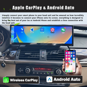 Radio de coche <span class=keywords><strong>Android</strong></span> 13 de 14,9 pulgadas para BMW X5 E70 X6 E71 E72 2007-2014 pantalla larga grande Carplay Auto navegación GPS ESTÉREO - Product Image 4