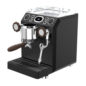 เครื่องชงกาแฟกึ่งอัตโนมัติเชิงพาณิชย์ หม้อต้มคู่ สแตนเลส พร้อมเกจวัดคู่ ปั๊มอิตาลี ขนาด 58 มม. ระดับมืออาชีพ - Product Image 3