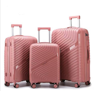 Ensemble de valises à roulettes pour hommes et femmes, <span class=keywords><strong>valise</strong></span> à roulettes, en plastique PP durable, 3 pièces, offre spéciale, - Product Image 6