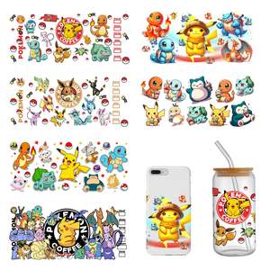 Autocollants PET personnalisés 16oz UV pour transfert thermique et sérigraphie, pour gobelets, imperméables, lavables et durables - Product Image 5