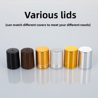 Botol Roll On Kaca Amber Mini 10ml, Isi Ulang, Botol Kosong, Kustomisasi MOQ Kecil