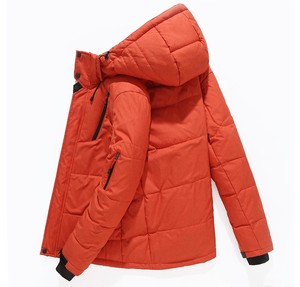 Abrigo acolchado de plumón de pato para <span class=keywords><strong>hombre</strong></span> al aire libre, cazadora de bombardero personalizada de invierno, chaqueta acolchada negra, <span class=keywords><strong>Parka</strong></span>, chaqueta de plumón para <span class=keywords><strong>hombre</strong></span> - Product Image 6