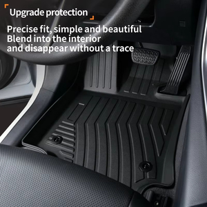 <span class=keywords><strong>Tappetini</strong></span> Auto Premium su Misura 3D con Bordo Alto in TPE Ecologico Antiscivolo Impermeabile a Copertura Totale per Prado 250 <span class=keywords><strong>Aygo</strong></span> - Product Image 6
