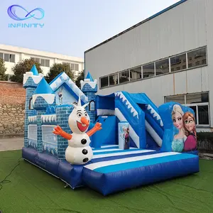 Công chúa lâu đài Combo thương mại Bouncer trượt Jumper bouncy lâu đài cho trẻ em Inflatable Bouncer trượt