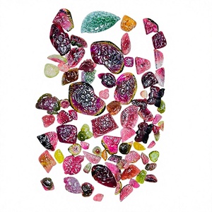 FAIJAN GEMS - Gemas de Turmalina Rubelita Natural en Cabujón, Varias Formas, Color Natural, para Joyería, Valoradas por Terceros - Product Image 1