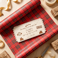 Billet personnalisé en bois pour la liste des bonnes actions de Noël, ornement souvenir de Noël, accessoire de fête, décoration de photomaton, carte de mariage et d'anniversaire