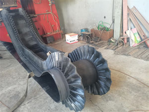 Sabuk pabrik nilon industri datar kualitas kinerja pertambangan mesin karet sabuk konveyor karet EP katun - Product Image 5