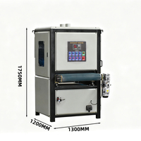 Polisseuse automatique industrielle Hongfan à commande numérique pour finition verticale des surfaces d'acier et de pièces usinées