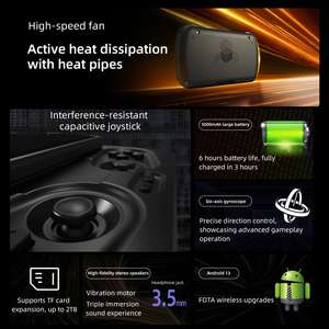 New ANBERNIC RG Slide Sliding Handheld Game Players Large Screen With Tv Arcade Retro Nostalgia Touchscreen <strong>Boys</strong> Game Console - Product Image 3