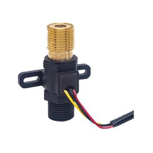 Capteur de débit d'eau à 4 points avec buse en cuivre et interface numérique pour petits purificateurs d'eau et sondes de contrôle de température - Product Image 1