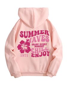 Sudadera con capucha con cordón de manga larga Unisex de estilo vintage, estampado de letras, poliéster/algodón para la temporada de otoño - Product Image 5