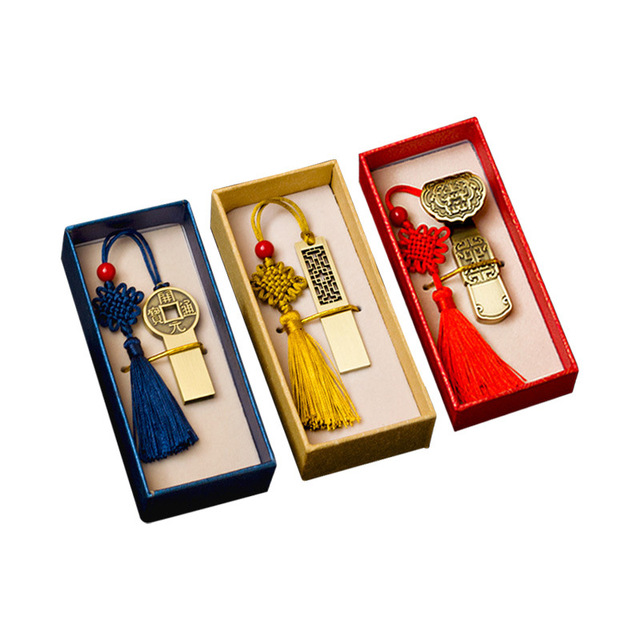 Flash Pen Drive Wedding  Gift 16g 64gb 32GB U Disk 3.0 Engraved Logo Chinese Style Metal Usb Flash Drive