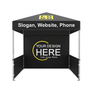Carpa Publicitaria Impermeable y Resistente al Fuego de Alta Calidad, 600D, Personalizada, 10x10 Pies, para Ferias Comerciales, con Artículos Promocionales - Product Image 2