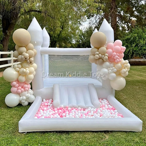 <span class=keywords><strong>Castillo</strong></span> Inflable para Niños, <span class=keywords><strong>Mini</strong></span> <span class=keywords><strong>Castillo</strong></span> Blanco, Casa de Brinco Blanca Pequeña para Interiores - Product Image 4