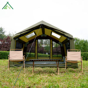 Tente gonflable <span class=keywords><strong>de</strong></span> camping vert armée <span class=keywords><strong>de</strong></span> 8 mètres carrés, tente <span class=keywords><strong>de</strong></span> camping gonflable robuste <span class=keywords><strong>et</strong></span> imperméable, tente gonflable à air - Product Image 5