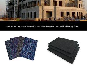 Tapis insonorisant en polyuréthane, absorption des chocs flottante, <span class=keywords><strong>sous</strong></span>-couche acoustique, école, résidentiel, antidérapant, revêtement de sol en caoutchouc non tissé - Product Image 4