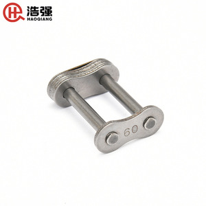 Conector de Cadena de Rodillos Haoqiang 48A de 2.5 Pulgadas, Cadena Industrial Estándar de Una Sola Hilera, Acero al Carbono con Superficie Pulverizada - Product Image 4