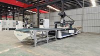 Machine à emboîter CNC pour le travail du bois, routeur CNC Atc avec chargement et déchargement automatique, Machine CNC pour meubles Ca1325