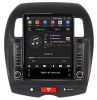 Lecteur DVD Tesla Android13 pour Mitsubishi ASX 2010-2016 Vidéo de voiture GPS NAVI FM Carplay Split-screen Auto Radio Car Stereo 4G