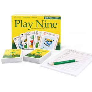 Jeu de société de cartes Nine Golf, version anglaise, avec fonction <span class=keywords><strong>puzzle</strong></span>, multijoueur, pour soirées en intérieur - Matériel en papier - Product Image 5