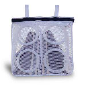 Custom Air-Flow Protective Shoe Organizer Anti-Deformation Laundry Bag Made Durable Polyester for Shoes Tools Airing Dry Washing - Product Image 4