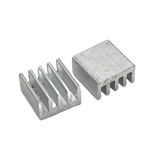 Dissipateurs thermiques en profilé d'aluminium 9x9x5mm anodisés pour puces, mémoires, processeurs, électronique - Product Image 4