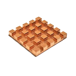 3pcs Cobre Puro Mini Ultra Fino Dissipador de Calor Memória RAM Refrigeração para VGA <span class=keywords><strong>DDR</strong></span> MOS IC Chipset Radiador Refrigerador Dissipador 17x17x2/<span class=keywords><strong>3</strong></span>/4mm - Product Image 2