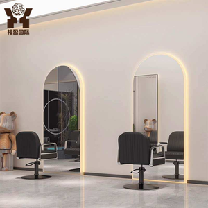 Mesa de Espejo para Salón de Belleza con Marco de Acrílico y Vidrio, Espejo Unidireccional con Luz LED, <span class=keywords><strong>Mejor</strong></span> Precio - Product Image 3