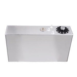 Réservoir de carburant en alliage d'aluminium 64L rectangulaire avec capteur pour accessoires de camion - Product Image 3