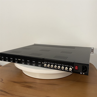 Modulador de TV Digital 8 HD MI 8 Sintonizador DVB-S2/FTA Entradas CVBS Salida RF de 4/8 Portadoras UDP/RTP Certificado CE Metálico
