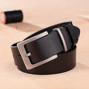 Marque Casual <span class=keywords><strong>Ceinture</strong></span> En <span class=keywords><strong>Cuir</strong></span> Classique Couche Supérieure En <span class=keywords><strong>Cuir</strong></span> Hommes <span class=keywords><strong>Ceinture</strong></span> En <span class=keywords><strong>Cuir</strong></span> Véritable Version Coréenne Jeans <span class=keywords><strong>Ceinture</strong></span> - Product Image 3