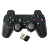 Manette sans fil 2.4G pour PC et téléphone, contrôleur de jeu avec micro Type-C et moteur de vibration