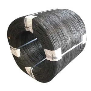 Oil Soft Binding wire 16 gauge 10kg/roll Plastic Film and Hessian Cloth Black Annealed Wire